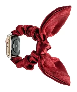 Bad Bunny Apple Watch Band: Wholesale Elegance from China 18 elastic scrunchie in vibrant colors