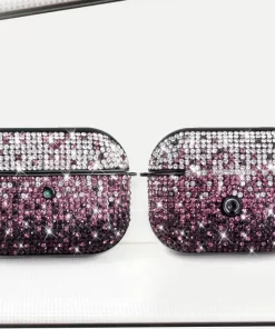 Rhinestone AirPod Case: Elevate Style with Wholesale Options in China 20 elegant black rhinestone airpod case