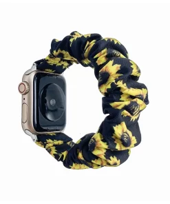 Elevate Your Style with Floral iWatch Bands – Wholesale Options from China 11 elegant white sunflower apple watch accessory