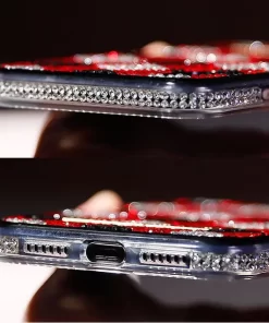 Funkeln Sie stilvoll mit Glitzer-Strassstein-Hüllen für das iPhone 11 im Großhandel aus China 11 elevate your iphone 11 with glitter rhinestone china supplier 1