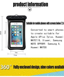 kuning kantong mengambang tahan air iphone 7 plus 40 eotw waterproof case dry bag cell phone pouch 5
