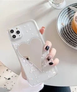Migliora lo stile e la protezione con la custodia per telefono epossidica all’ingrosso dalla Cina 11 epoxy iphone 11 case with mirror 2