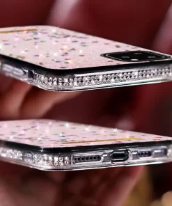Scopri Glamour: custodie per iPhone con glitter alla moda all’ingrosso in custodie rosa glitter dalla Cina 12 fashion glitter pink iphone cases 2
