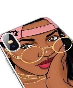 Elevate Your Style with Pink iPhone XR Case – Wholesale Supplier in China 8 fashionable girl in pink hat iphone case