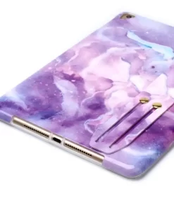 Elevate Style and Protection with Wholesale Flower iPad Case from China 13 fashionable grip band stand case