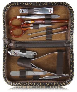 Promotional Manicure Pedicure Set Stainless Steel 32 Promotional Manicure Pedicure Kits With Case Image 13