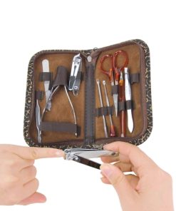 Promotional Manicure Pedicure Set Stainless Steel 22 Promotional Manicure Pedicure Kits With Case Image 3