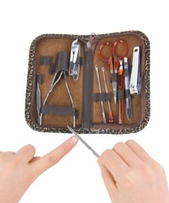 Promotional Manicure Pedicure Set Stainless Steel 23 Promotional Manicure Pedicure Kits With Case Image 4