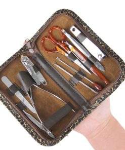 Promotional Manicure Pedicure Set Stainless Steel 25 Promotional Manicure Pedicure Kits With Case Image 6