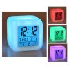 Glowing Led Color Change Digital Alarm Clock 1 Glowing LED Digital Alarm Clock