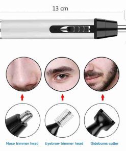 nose hair trimmer rechargeable 17 geemy trimmer 3 in 1