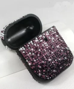 Rhinestone AirPod Case: Elevate Style with Wholesale Options in China 23 glitter rhinestone airpods 2