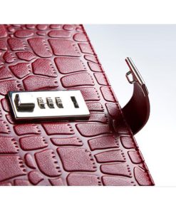 Fashion Alligator Pattern A5 Diary Color Red 12 Fashion Alligator Pattern A5 Diary Image 4