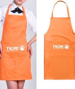 LONG BISTRO APRON 2-POCKET 15 Polyester Apron With 2 Pocket Image 5