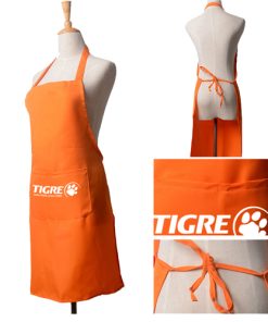 LONG BISTRO APRON 2-POCKET 16 Polyester Apron With 2 Pocket Image 6