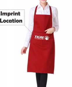 LONG BISTRO APRON 2-POCKET 17 Polyester Apron With 2 Pocket Image 7