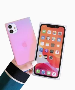 Square Phone Cases 10 holographic square iphone case stylish protection