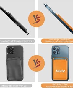 Magnetic Credit Card Holder 12 Leather Magnetic Phone Card Holder Image 3