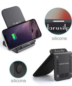 Promotional Custom-Branded Wireless Chargers 22 Branded Dock Wireless Charging Stand Image 9
