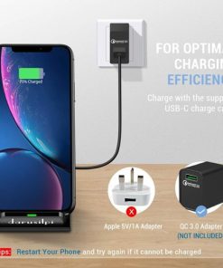 Promotional Custom-Branded Wireless Chargers 15 Branded Dock Wireless Charging Stand Image 2