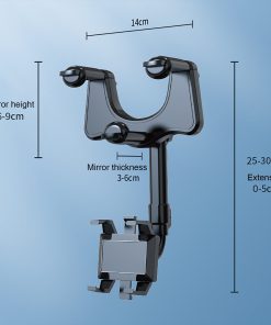 حامل هاتف للسيارة قابل للدوران 360 عالمي 17 iphone 11 car mount air vent 1