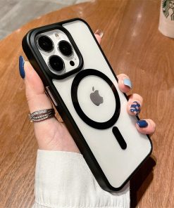 كفر ايفون ماج سيف 33 iphone 12 promax charging case 1