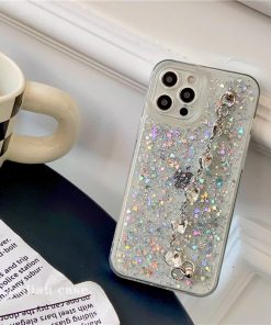 iphone 14 pro max جراب لامع شفاف 13 iphone 13 clear glitter case 1
