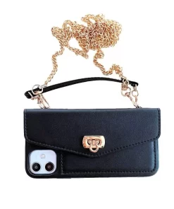 Eleve seu estilo com capas tipo carteira de couro para iPhone no atacado da China 16 iphone bag 4