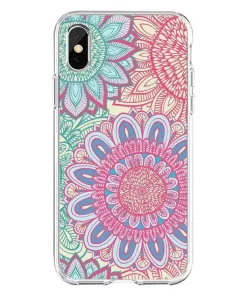 Vendita all’ingrosso di custodie per telefoni Mandala: migliora il tuo stile in Cina 9 iphone case manufacturer mandala pattern in pink blue 2