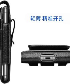 جلد مشبك الهاتف حالة حزام 20 iphone xr leather belt holster 1