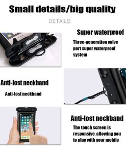 sarı su geçirmez yüzen kese iphone 7 plus 35 joto waterproof pouch phone dry bag underwater case 9