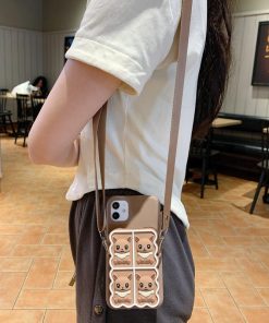 boyun askılı telefon kılıfı 11 kawaii cat phone case 1