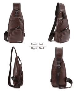 anti theft backpack with usb charging port 15 leather 1 3