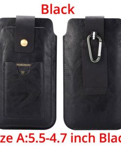 حلقة حزام الحقيبة الهاتف الخليوي 36 leather belt loop phone case 1