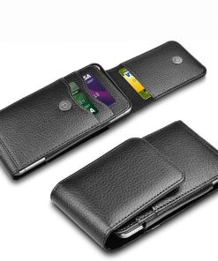 جلد مشبك الهاتف حالة حزام 18 leather cell phone holsters with belt loop 1 1