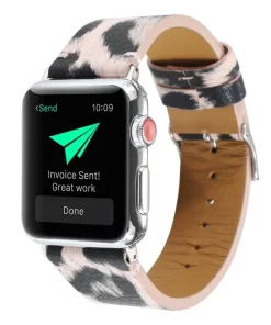 Wholesale Leopard Apple Watch Bands – Fashionable Vegan Straps from China 13 leopard apple watch bands in multiple colors
