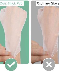 Disposable PVC Vinyl Gloves: Box of 50 11 Disposable PVC Gloves Box (50 Per Box) Image 3