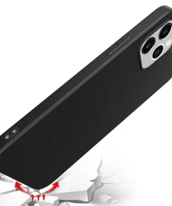 Matte Black iPhone Cases – Wholesale Elegance from China 12 matte surface iphone case a touch of sophistication