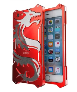 Alternative view of Capa de metal pesado para iphone 11 da Zimon: estilo e proteção