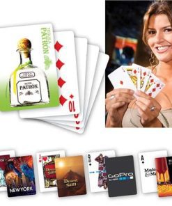 Plastic Coated Playing Cards with Window Box