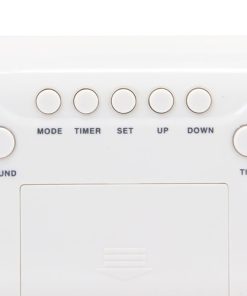 Flat Digital Clock 26 Flat Screen Alarm Desk Clock Image 8