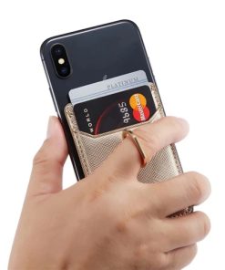 Personalized Leather Phone Wallet Image 1