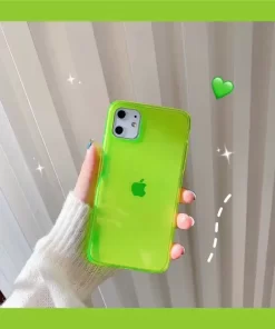 Neon Turuncu iPhone 11 Kılıfı ile Tarzınızı Yükseltin – Çin’den Toptan Moda Keyfi 14 neon phone case 4