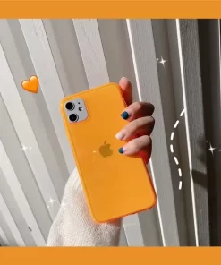 Werten Sie Ihren Stil mit der neonorangefarbenen iPhone 11-Hülle auf – Fashion Delight im Großhandel aus China 15 neon phone cases 1