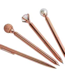 Alternative view of personalized wedding pens