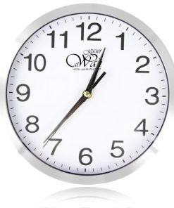 Executive Aluminum Wall Clock
