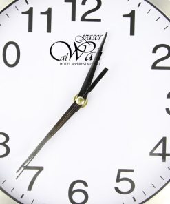 Executive Aluminum Wall Clock 19 Executive Aluminum Wall Clock Image 5