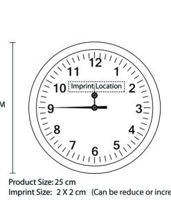 Executive Aluminum Wall Clock 25 Executive Aluminum Wall Clock Image 11