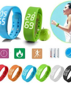 LED Digital USB Sports Wrist Watch