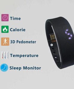 LED Digital USB Sports Wrist Watch Image 1